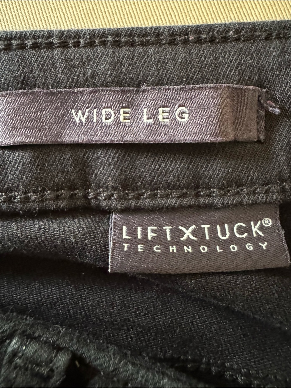 NYDJ Black Wide-Leg Jeans- Size 18w - Picture 3 of 4